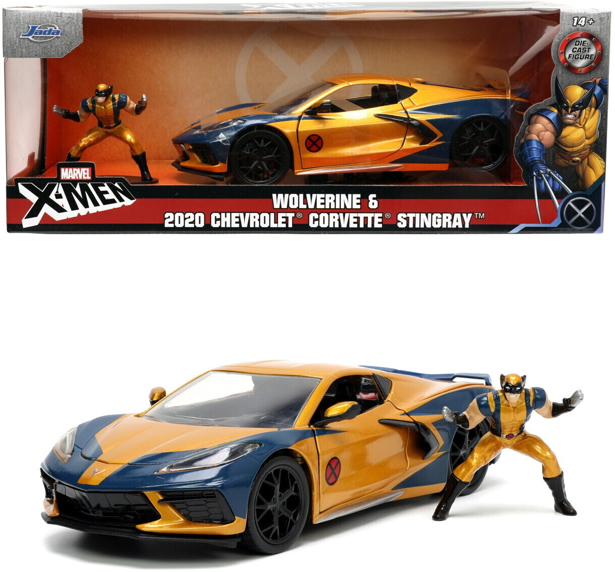 Jada Hollywood Rides Marvel X-Men Wolverine with Figure (253225025)