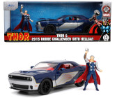 Jada Hollywood Rides Marvel Thor 2015 Dodge Challenger with Figure (253225032)
