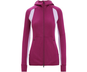Icebreaker Women s ZoneKnit Merino Long Sleeve Zip Hoodie 0A56GB