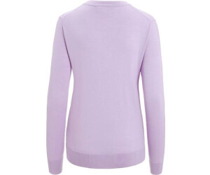 Icebreaker Women s Merino Wilcox Long Sleeve V Neck Sweater purple