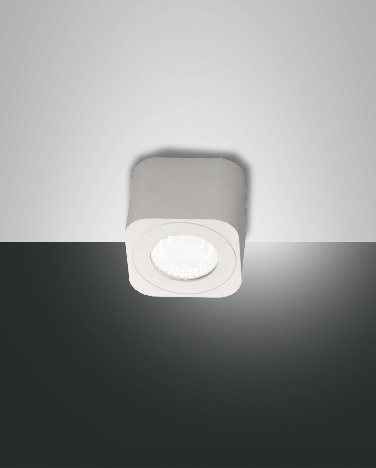 Fabas Luce LED ceiling light Palmi white