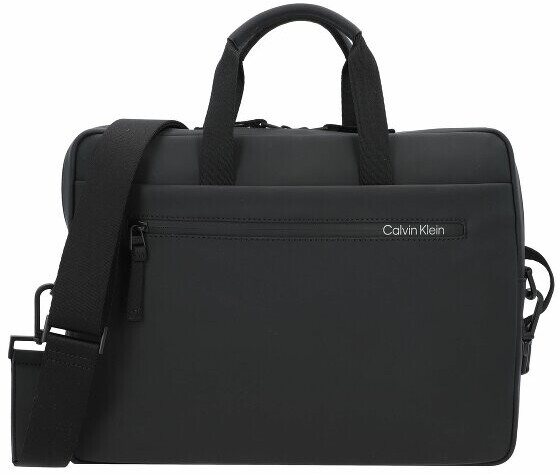 Calvin Klein Rubberized Gusset Briefcase ck black K50K510796 BAX ab 79 99 Preisvergleich bei idealo