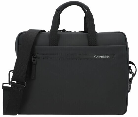 Calvin Klein Rubberized Gusset Briefcase ck black (K50K510796-BAX)