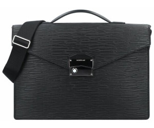 Montblanc Meisterstuck 4810 Gusset Briefcase black 130891 ab 1.035 00 Preisvergleich bei idealo