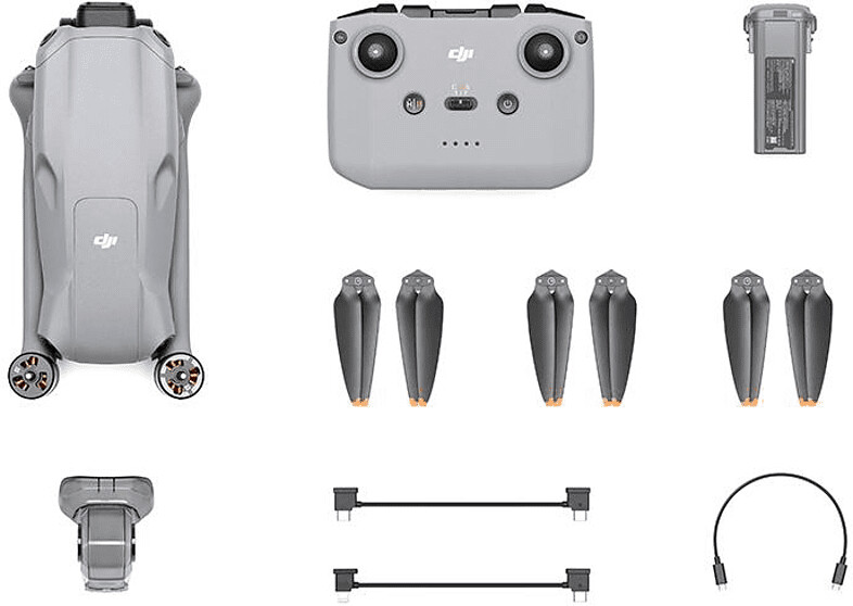DJI Air 3 Drone Fly More Combo with RC 2 Remote Controller - Grey