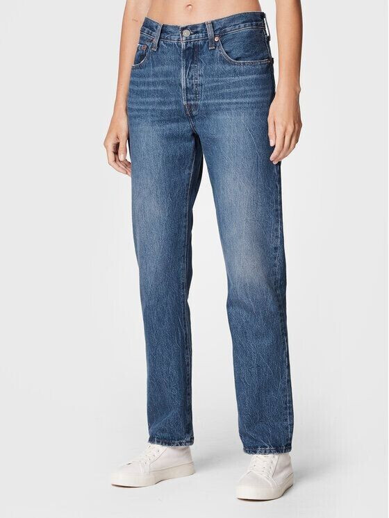 Levi's 501 Women's Original Jeans med indigo/worn in