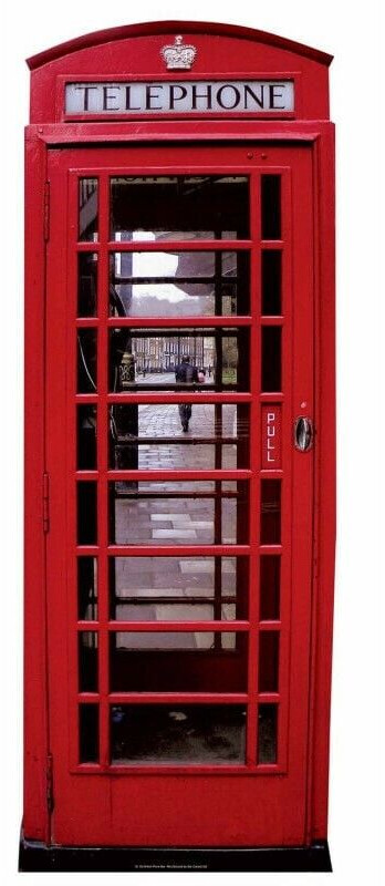 Starcutouts Phone Box 97x191cm (SC162)