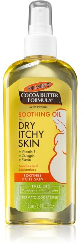Cocoa Butter Formula with Vitamin E, Soothing Oil for Dry Itchy Skin, 5.1  fl oz (150 ml)