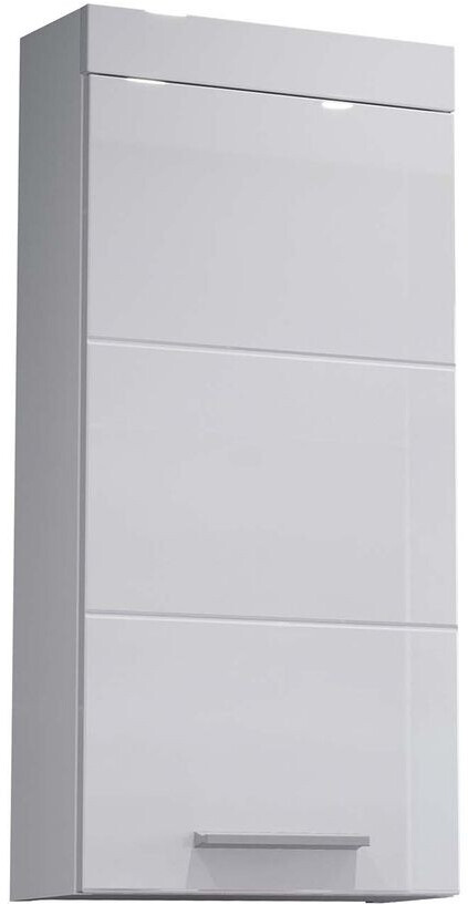Melamin/Weiß 35x75x16 € Bad Hochglanz bei ab Devon Preisvergleich Hänge-Stauraumelement Weiß 54,99 trendteam | Tiefzieh cm