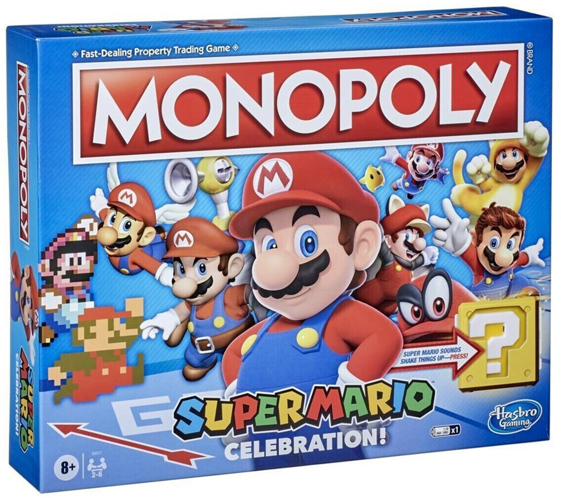 Photos - Board Game Hasbro Monopoly Super Mario Celebration (EN) 