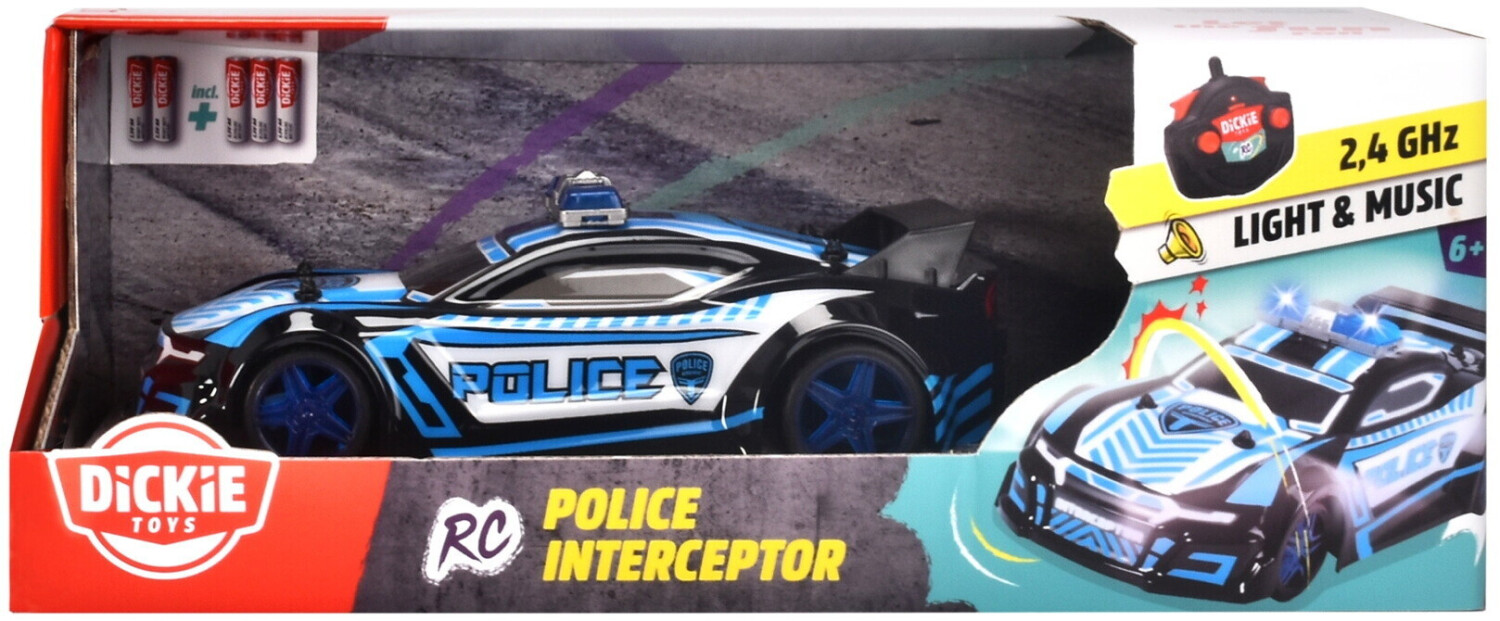 Dickie Go Crazy RC Polizei Police Interceptor (201105007)