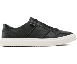Ugg black leather sneakers on sale