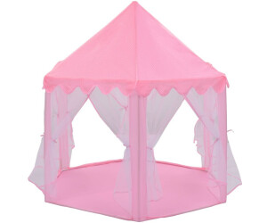 vidaXL Princess play tent with 250 balls 133x140 cm (3107713) au meilleur  prix sur