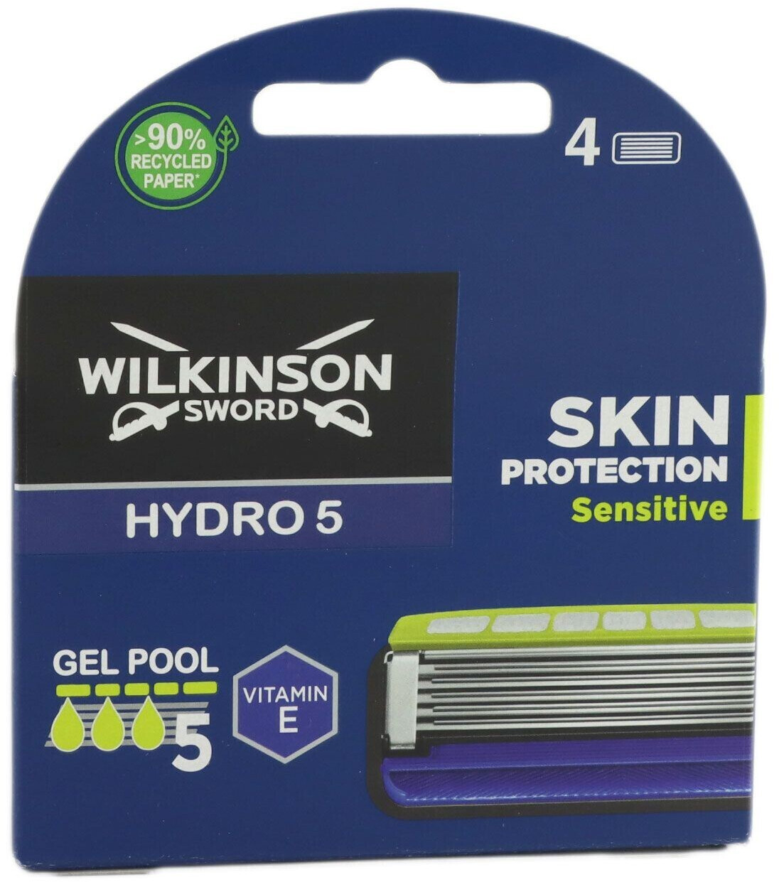 Photos - Razor / Razor Blade Wilkinson Sword Hydro 5 Skin Protection Sensitive Replacem 