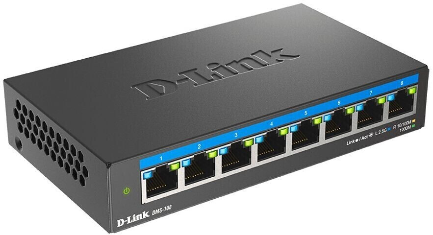 Buy D-Link DMS-1100-10TS, 2.5 Gigabit Smart Switch 10-Port, 2x10-Gigabit -  Prime Buy