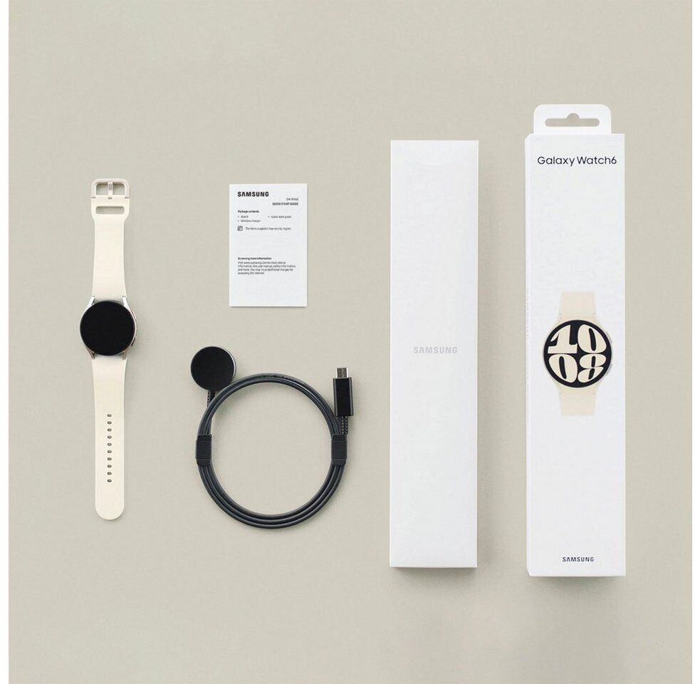 Samsung Galaxy Watch6 40mm Bluetooth Gold a 249 99 oggi Migliori prezzi e offerte su idealo