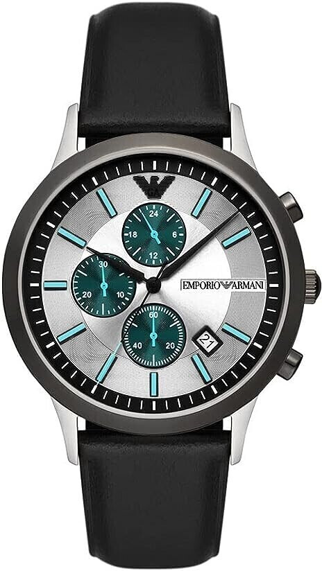 Buy Armani on £161.00 Chronograph Best from Emporio (Today) Renato – Deals AR11473