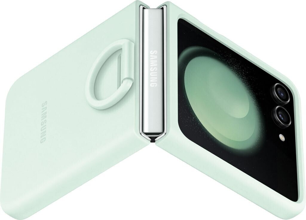 Samsung Silicone Case with Ring (Galaxy Z Flip5) Mint ab 18,90 € |  Preisvergleich bei idealo.de