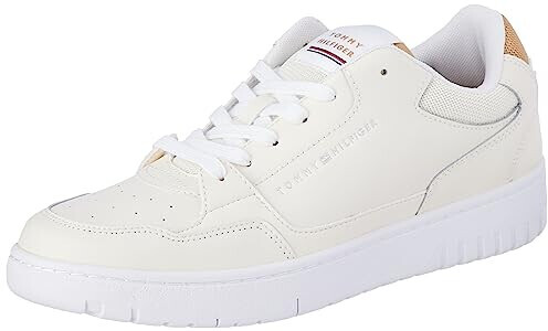 Tommy Hilfiger Th Basket Core Leather (FM0FM04693) whisper white