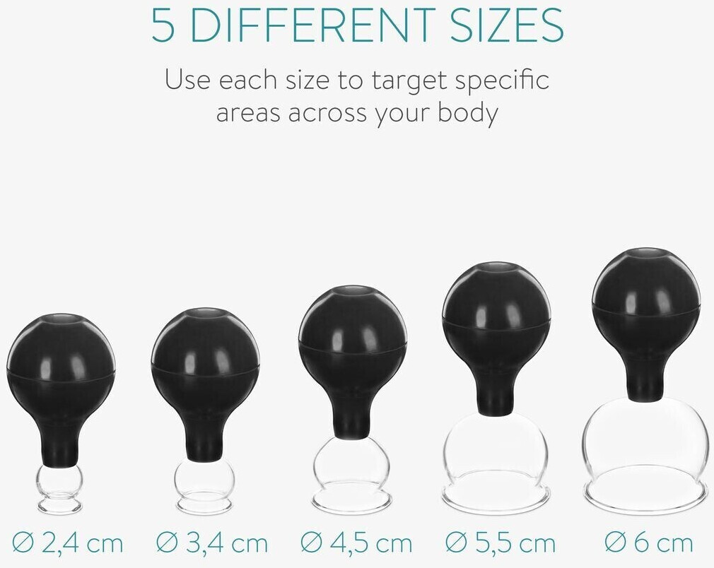 Navaris Cupping glass (5 pcs.)