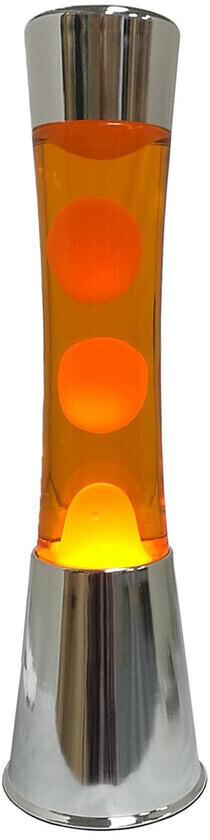 Fisura Orange Lava Lamp (LT1193)