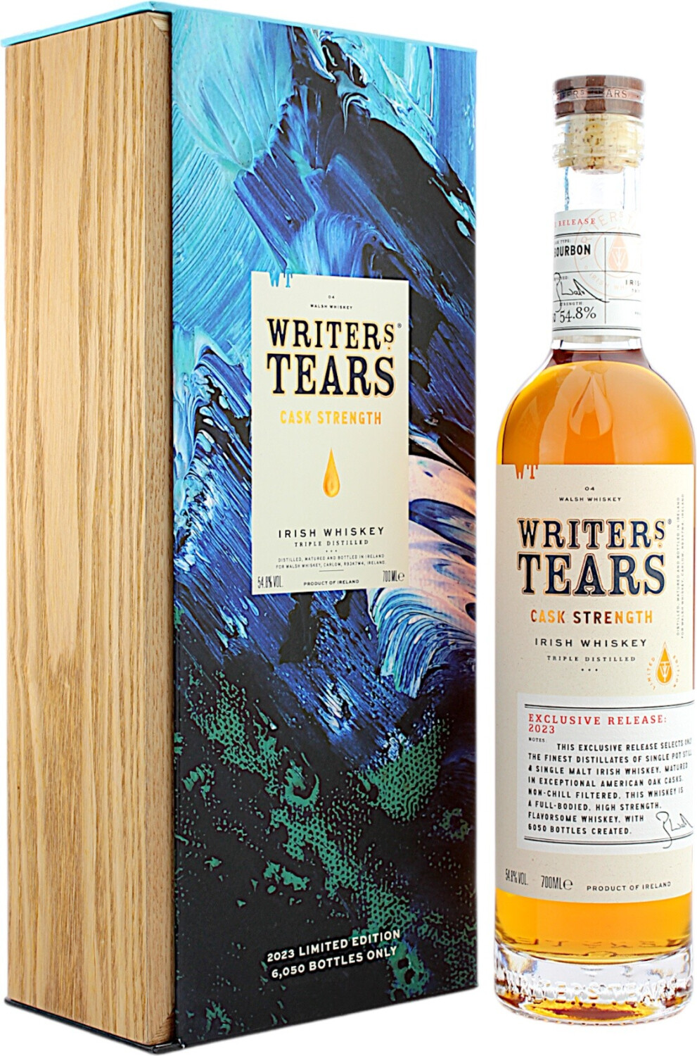 Writers Tears 2023 Cask Strength Irish Whiskey 0,7l 54,8%