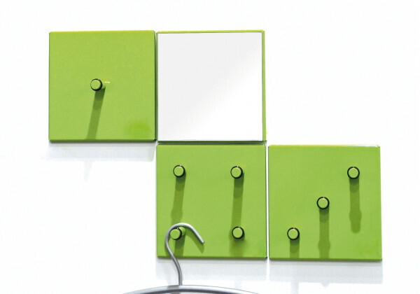 HAKU Wall wardrobe set of 4 (WHD 15x15x6 cm)