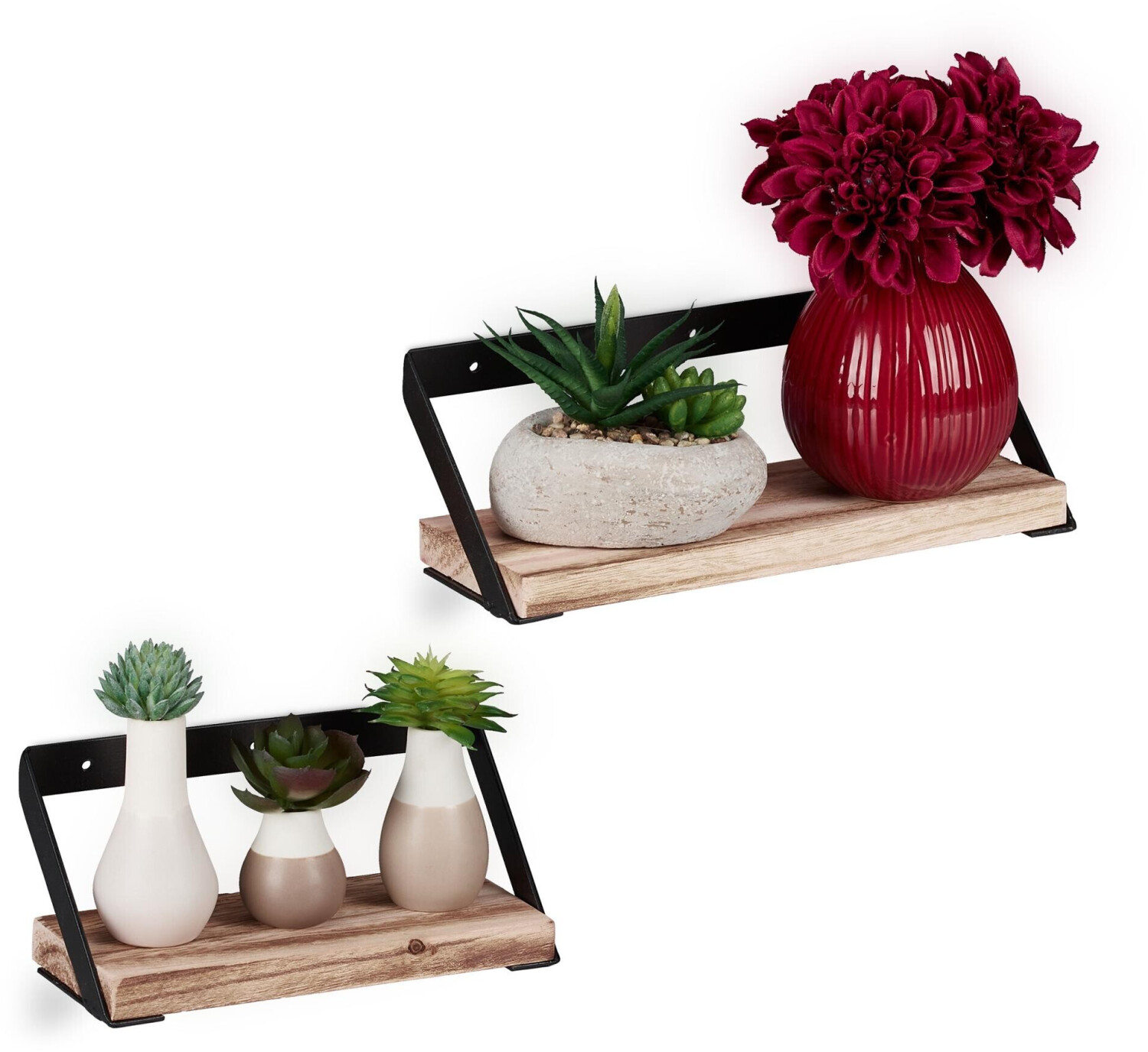 Relaxdays Floating shelf (24 x 9 x 8.5 cm)