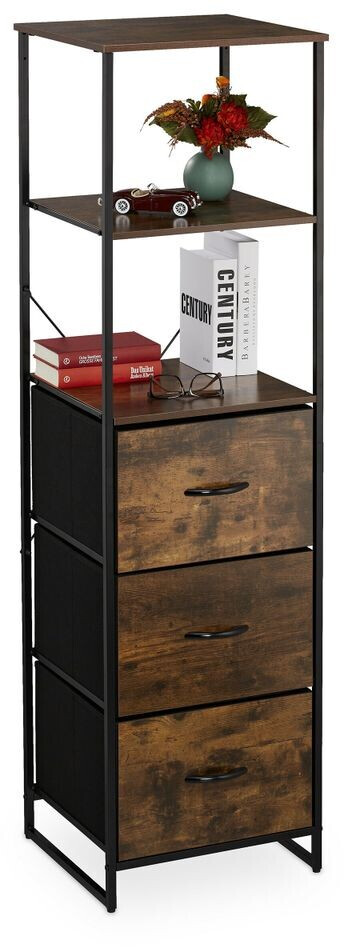 Relaxdays Vintage shelf (43 x 42.5 x 155 cm)