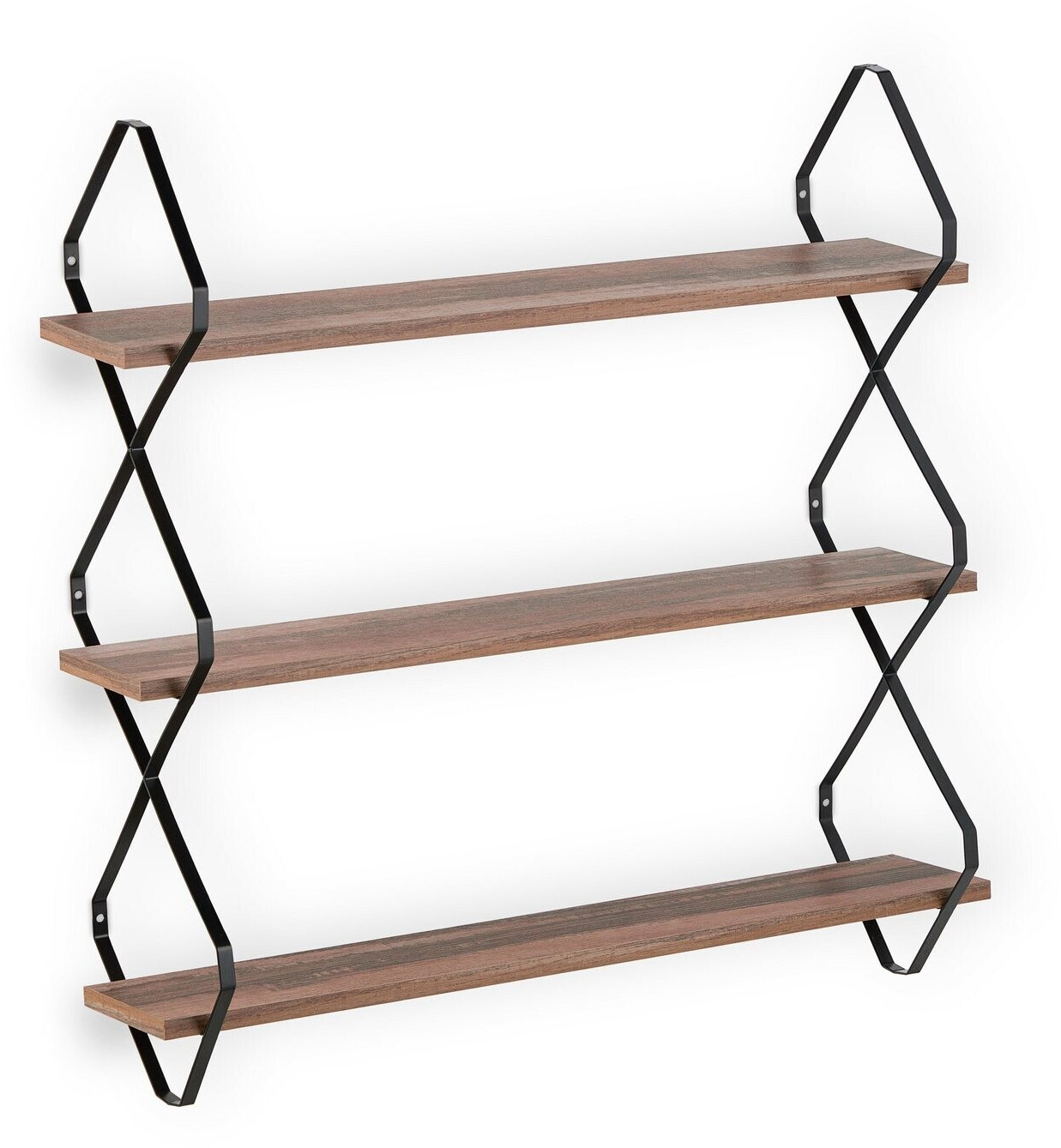 Relaxdays Wall shelf (60 x 18.5 x 60 cm)