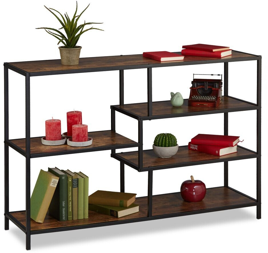Relaxdays Shelf shelf (115 x 33 x 79 cm)