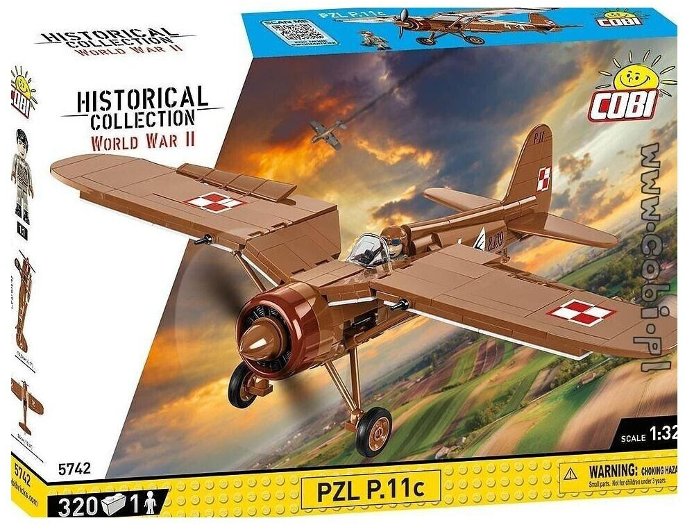 Cobi Historical Collection World War II - PZL P.11c (5742)