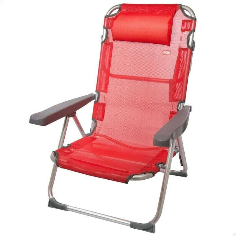 Aktive High Beach Chair 62x60x90 cm red (62634)