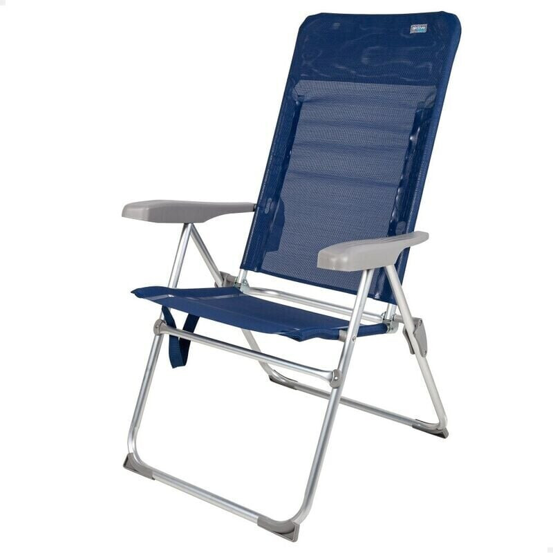 Aktive Beach High Slim Folding Chair dark blue (62662)