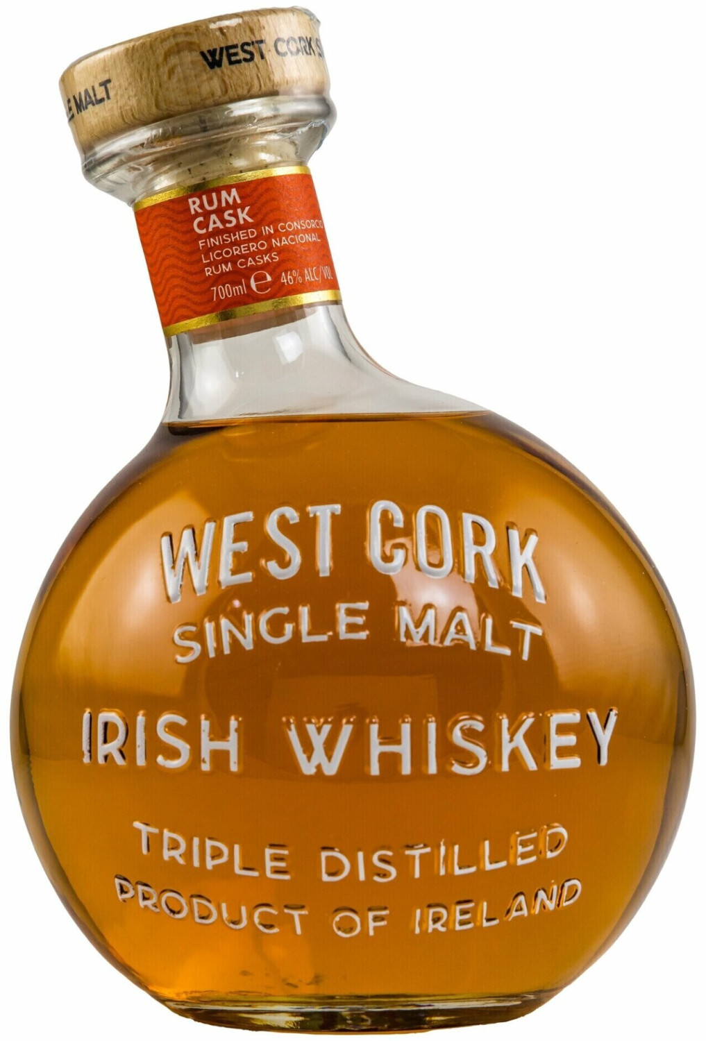 West Cork Maritime Release Rum Cask Finish Single Malt Irish Whiskey 0.7l 46%
