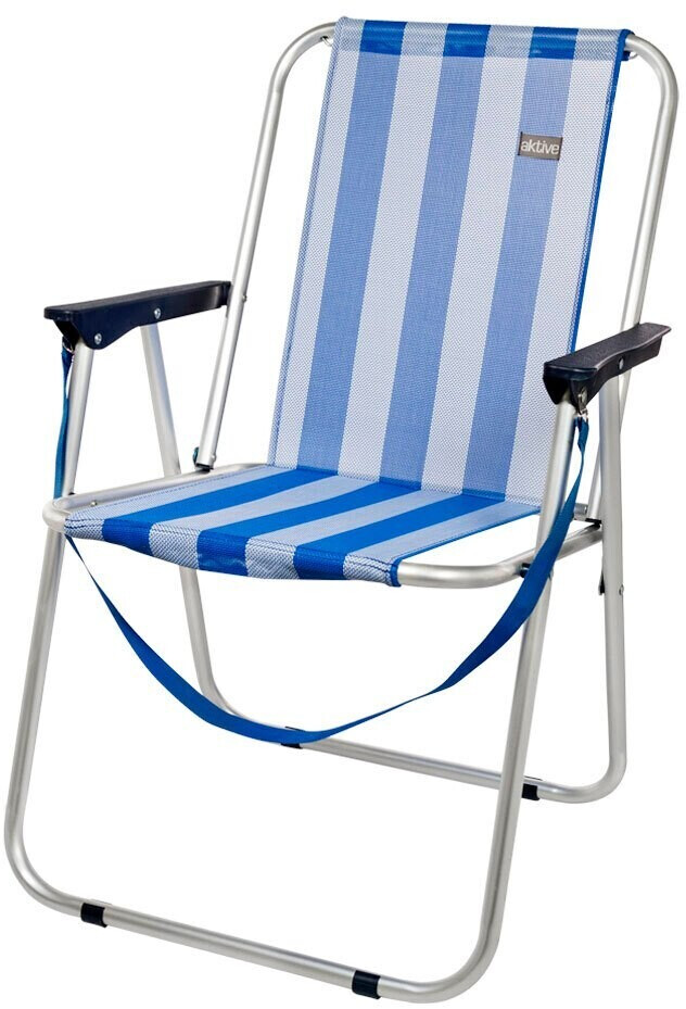 Aktive Beach Fixed Folding Chair blue (53951)