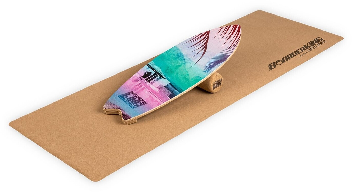 BoarderKing Wave Balance Board Set 3 pcs Tropical