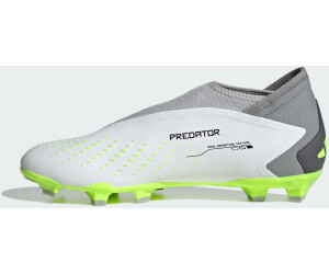 Adidas Predator Accuracy.3 LL FG cloud white/core black/lucid lemon au  meilleur prix sur