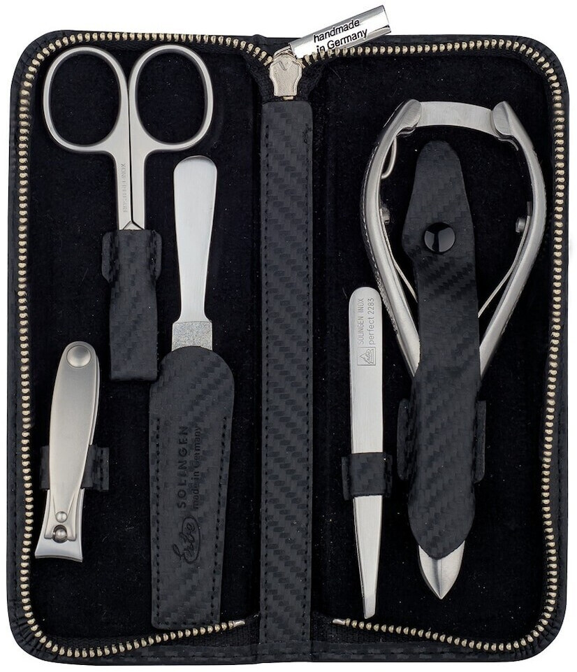 Becker Erbe Carbon manicure case black