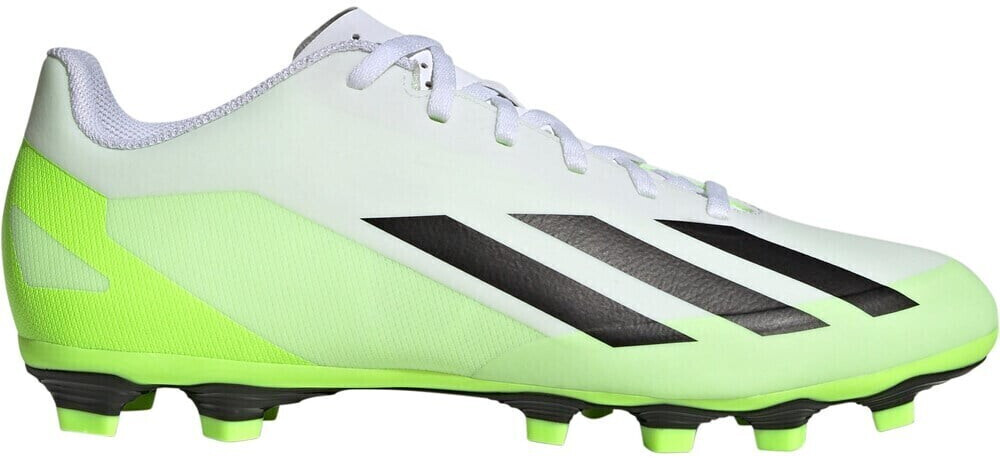 Photos - Football Boots Adidas X Crazyfast.4 FxG cloud white/core black/lucid lemon 