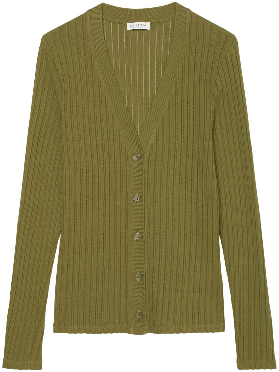 Marc O'Polo Pointelle-Jersey-V-Neck-Cardigan (306202752145)