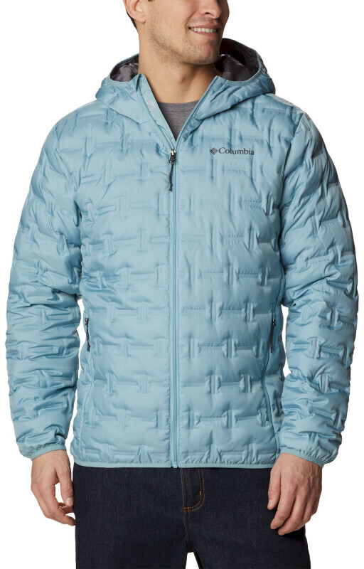 Columbia Delta Ridge Down Hooded Jacket stone blue