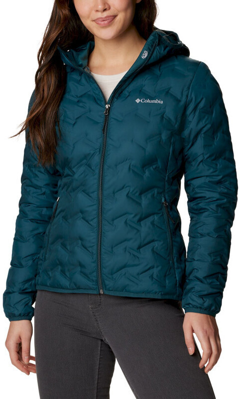 Columbia Women's Delta Ridge Down Hooded Jacket (1875932) night wave