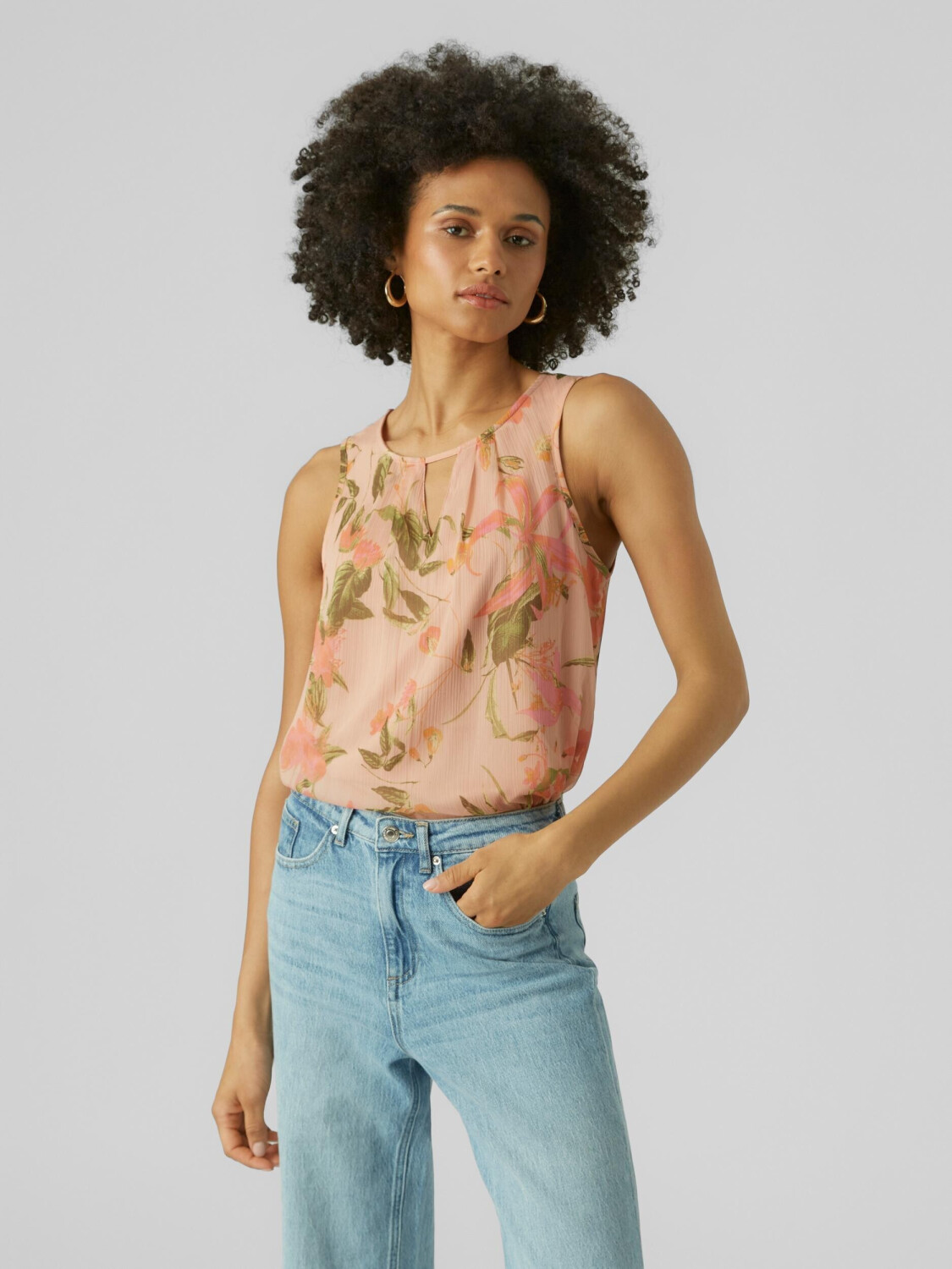 Vero Moda VMSMILLA SL TOP WVN GA (10289474-4332985) misty rose ab 