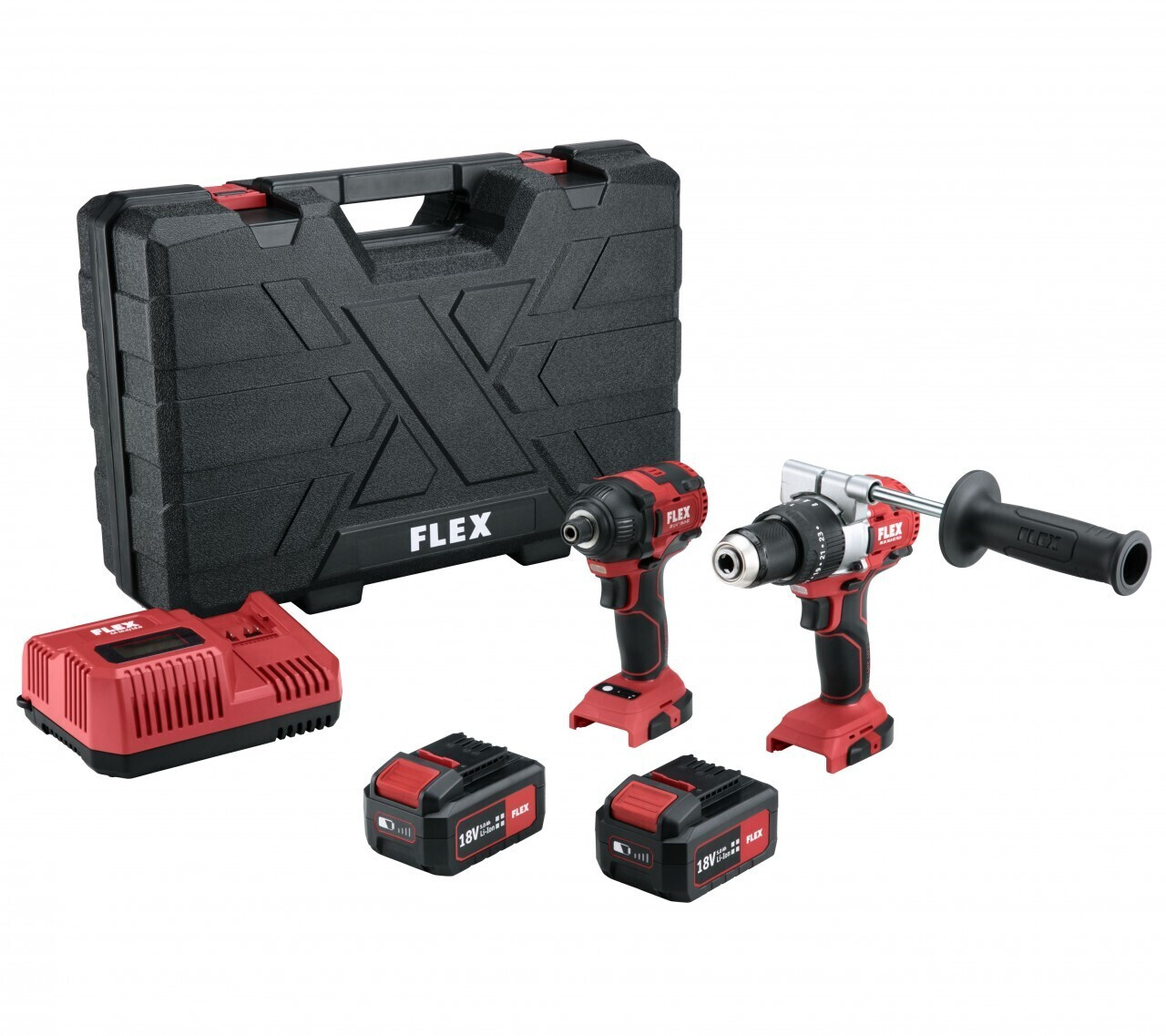Flex-Tools Akku-Combo-Kit PD2G FS55 + ID 18.0-EC ab 319,00 €
