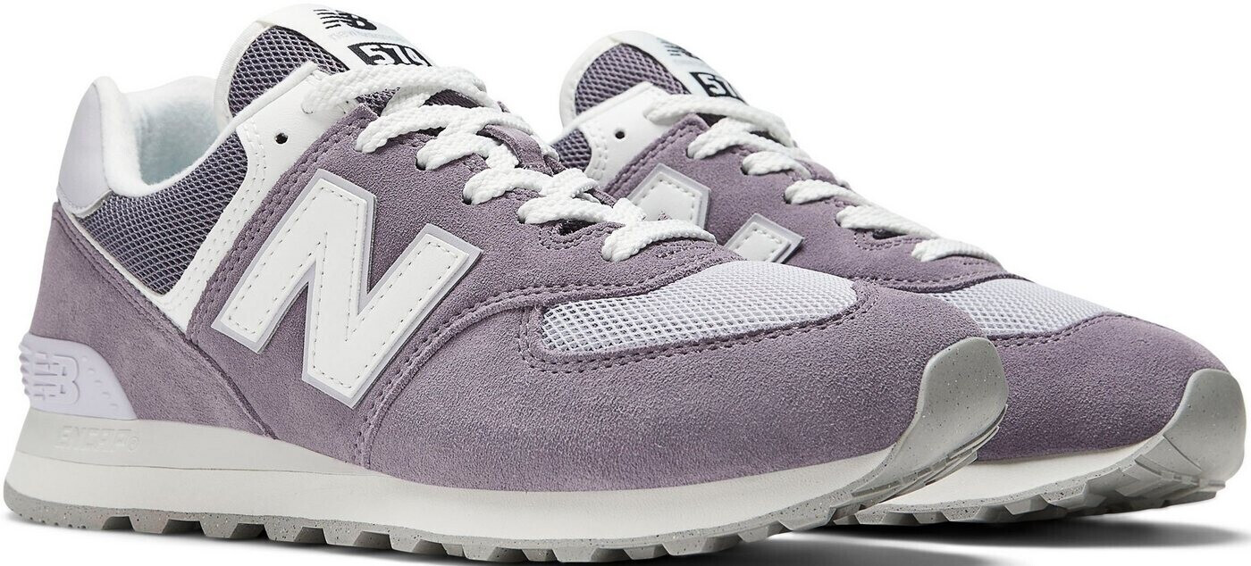 New balance leder herren lila store