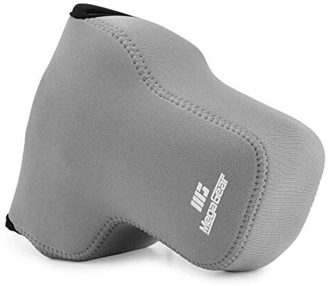 MegaGear Ultralight Neoprene-Camera Case for Fujifilm X-T4 (16-80mm) Grey