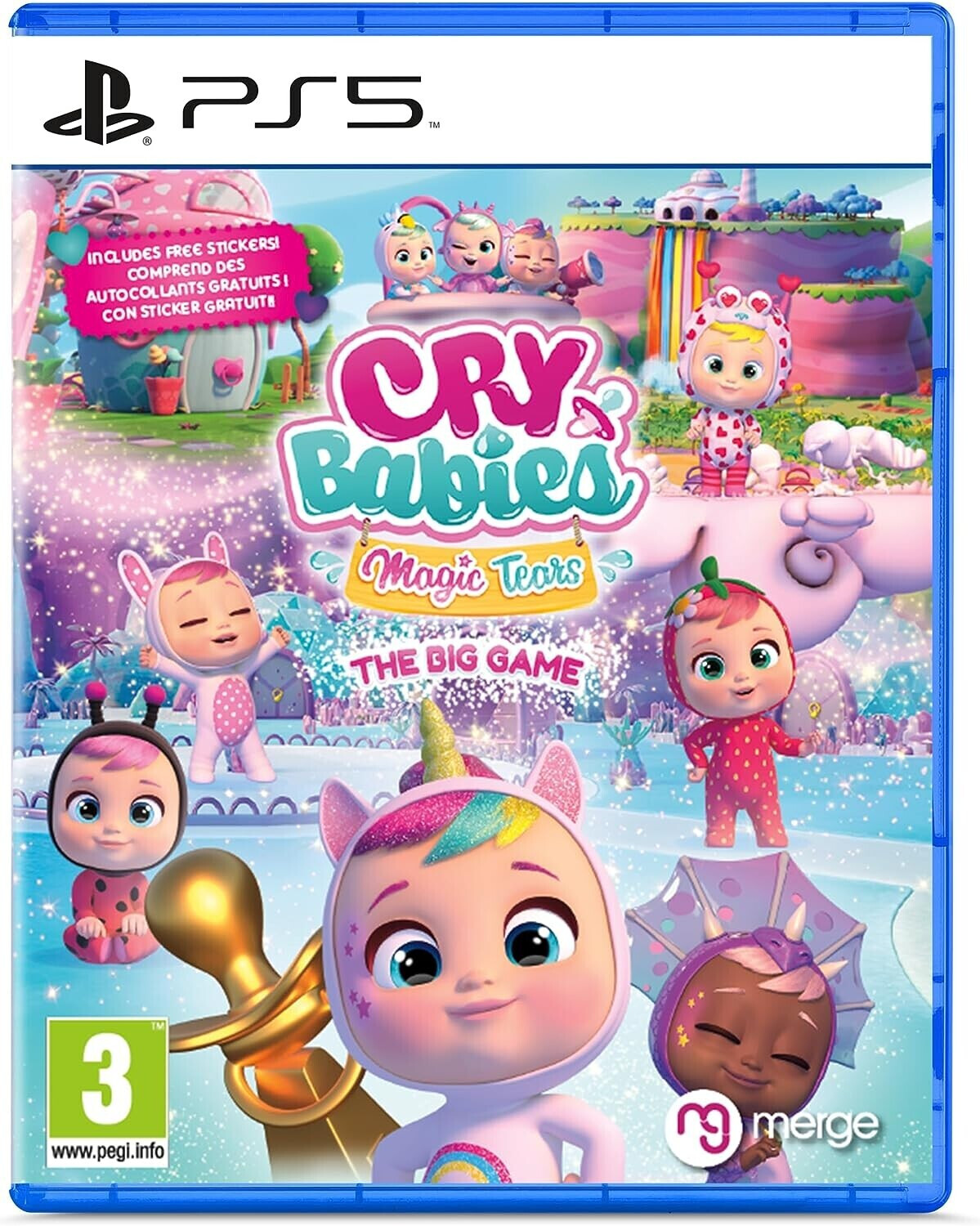 Photos - Game Merge  Cry Babies Magic Tears: The Big Game (PS5)