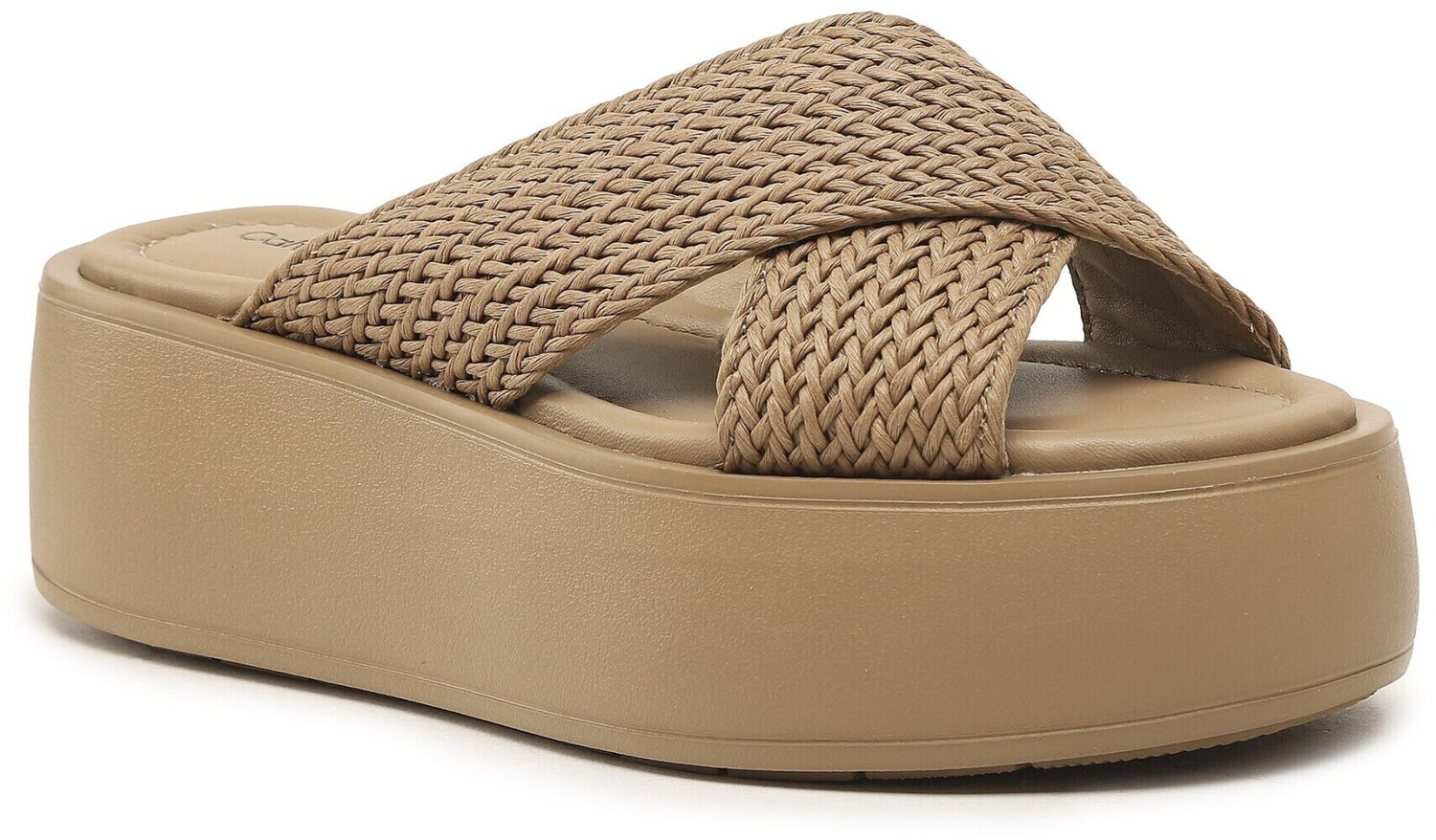 Calvin Klein Bubble Slide-Woven (HW0HW01468) safari canvas