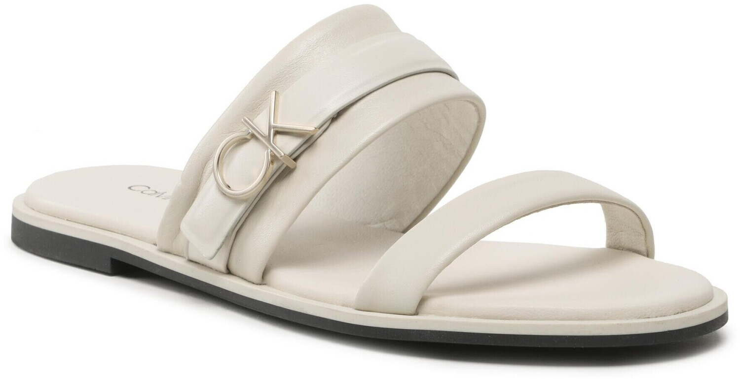 Calvin Klein Almond Slide W/Hw (HW0HW01482) marshmallow
